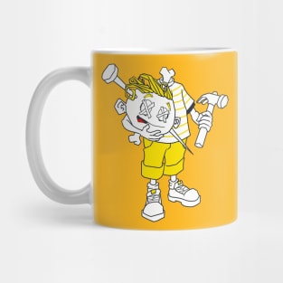 Mr. Sinmo (Julia style) yellow Mug